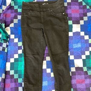 Vera Wang black jeggings size 12